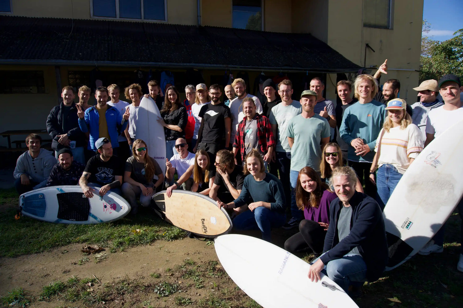 Vlny Stvanice, Summer summit wave builders
