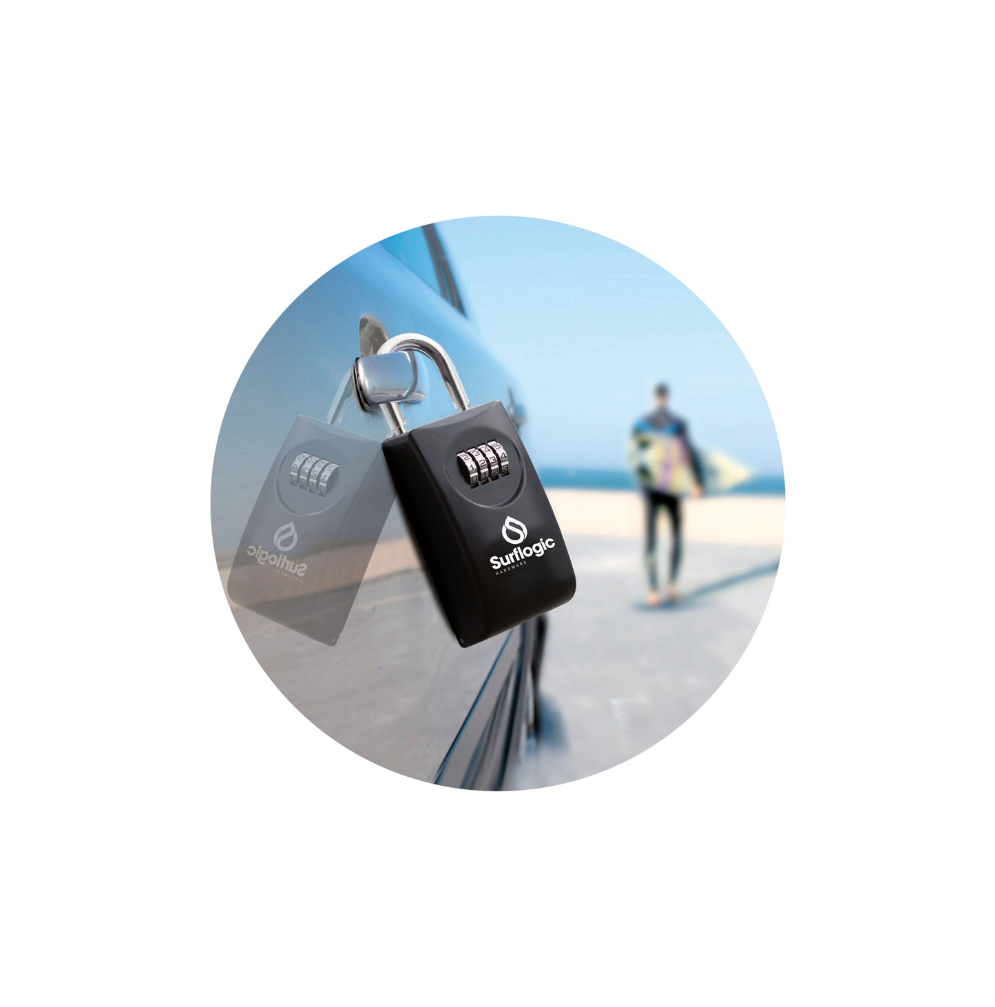 Surflogic Key box DOUBLE black