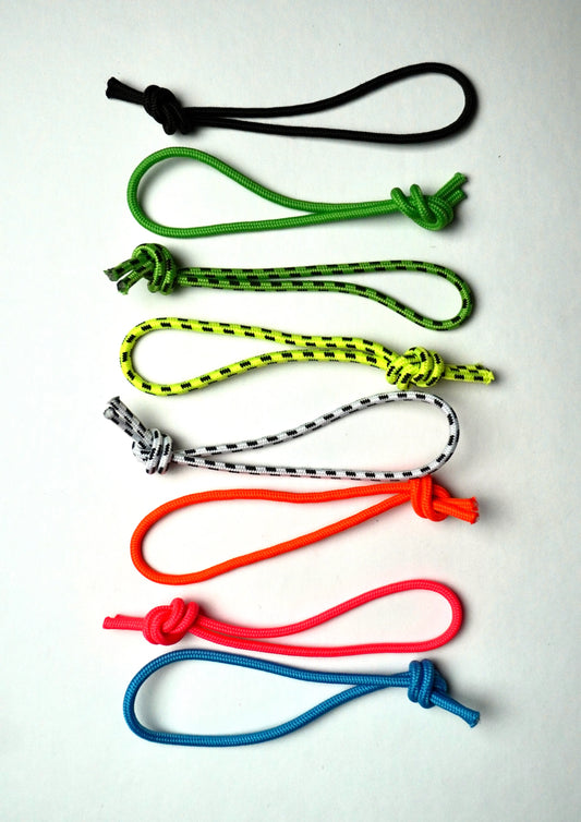 Surflogic Leash String – různé barvy, vystavené, černá, zelená, žlutá, bílo černá, oranžová, růžová, modrá