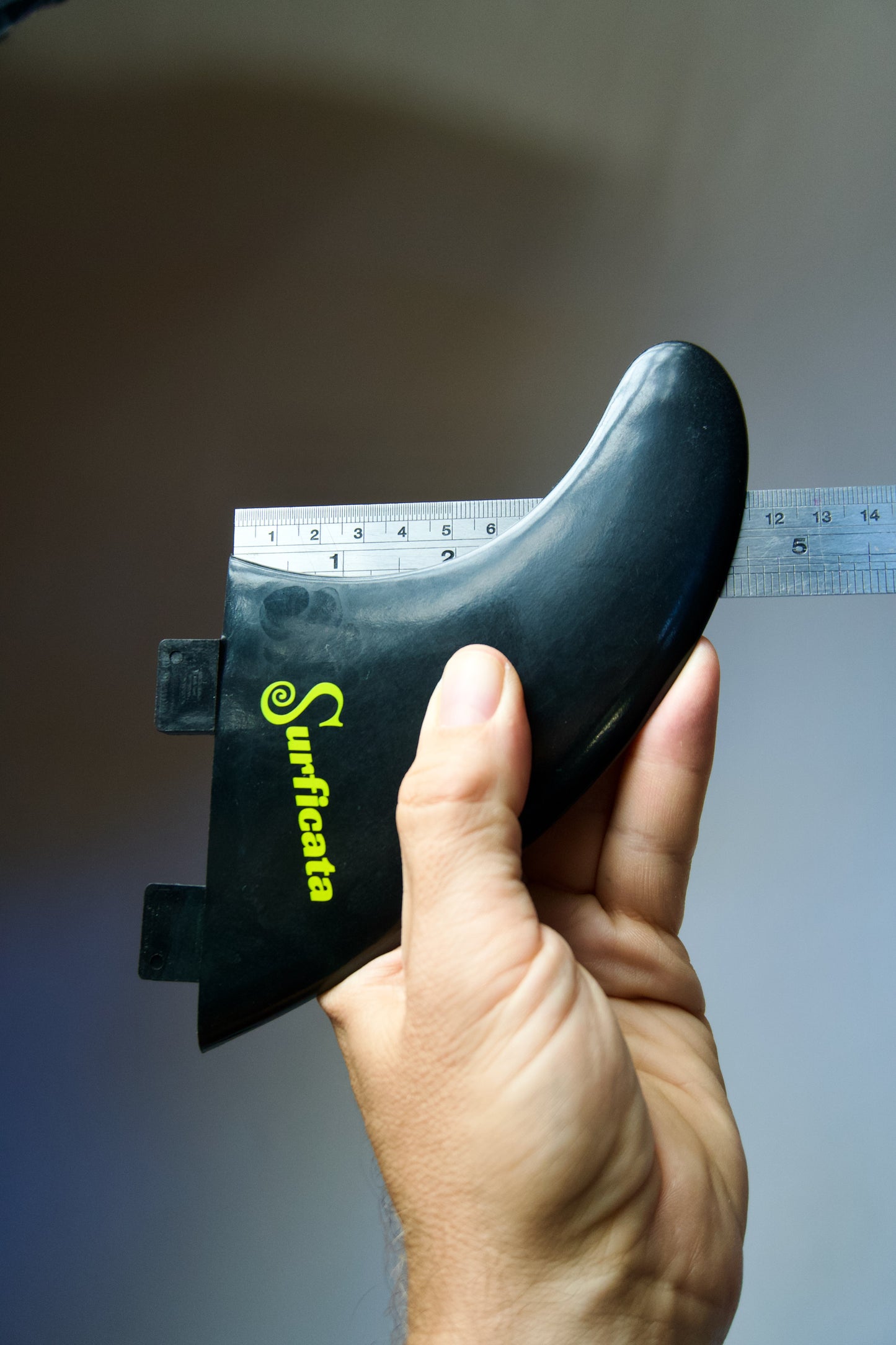 Surficata FCS I – Fin Set (M) měřítko