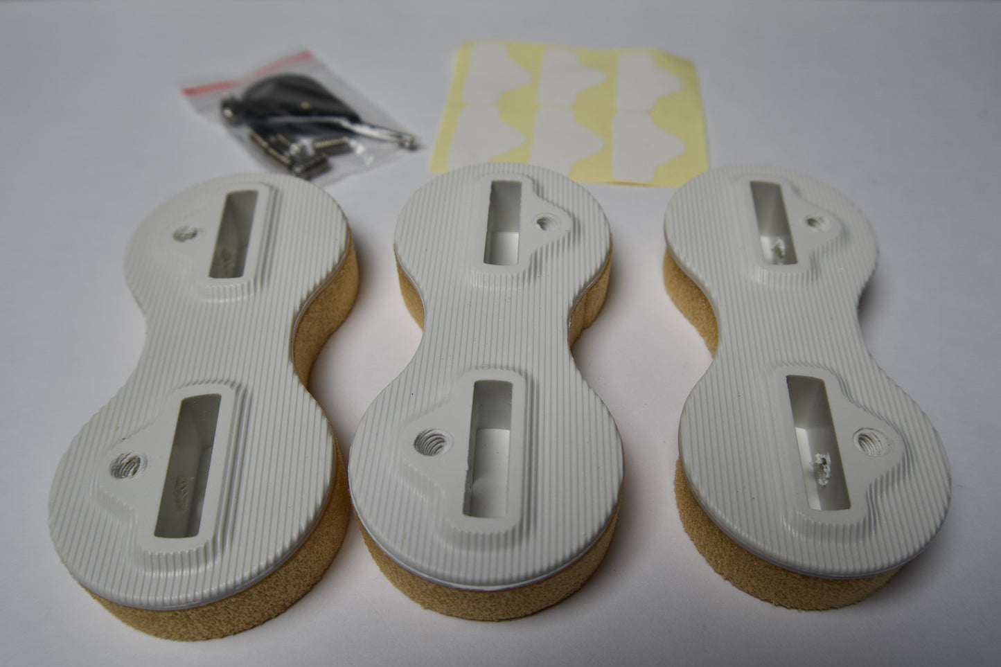 Fin Box FCS I with Foam Insert Set White