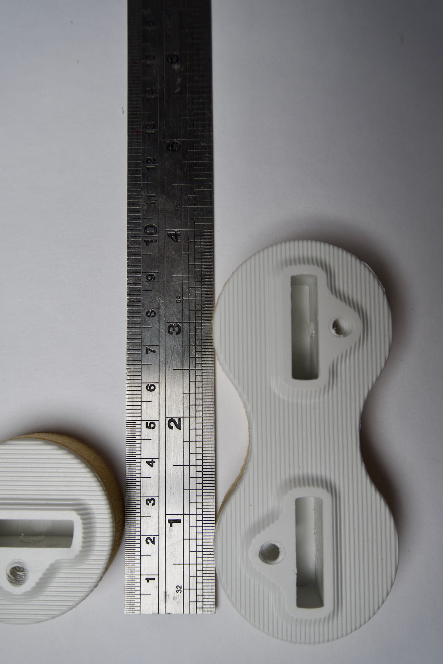 Fin Box FCS I with Foam Insert Set White