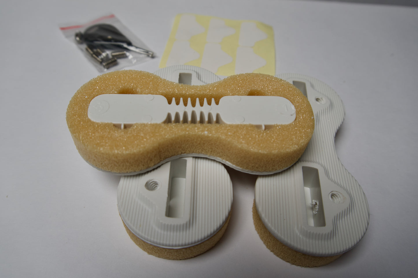 Fin Box FCS I with Foam Insert Set White