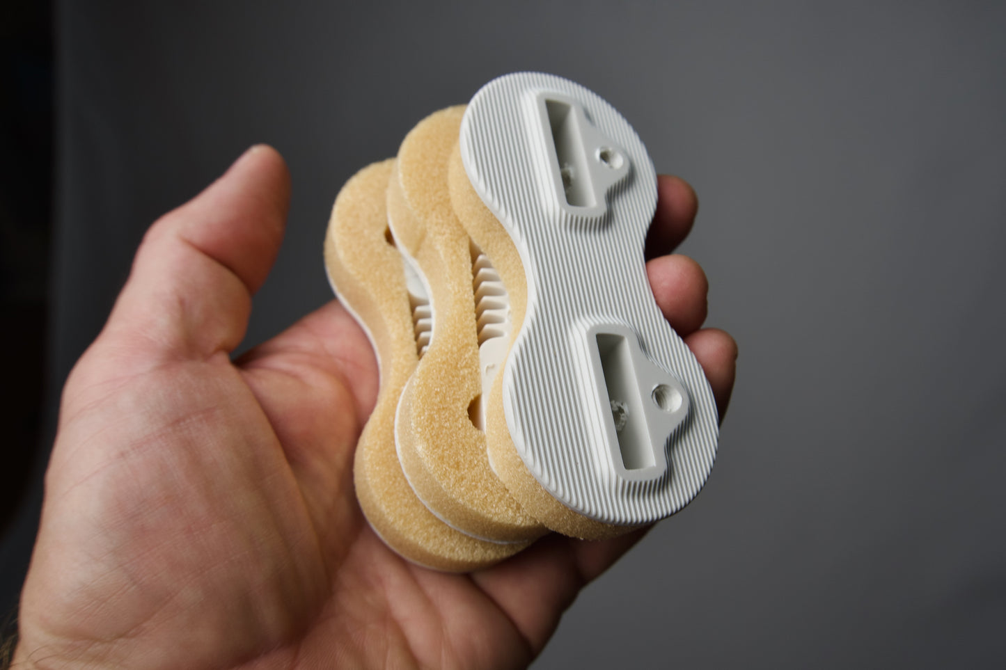Fin Box FCS I with Foam Insert Set White