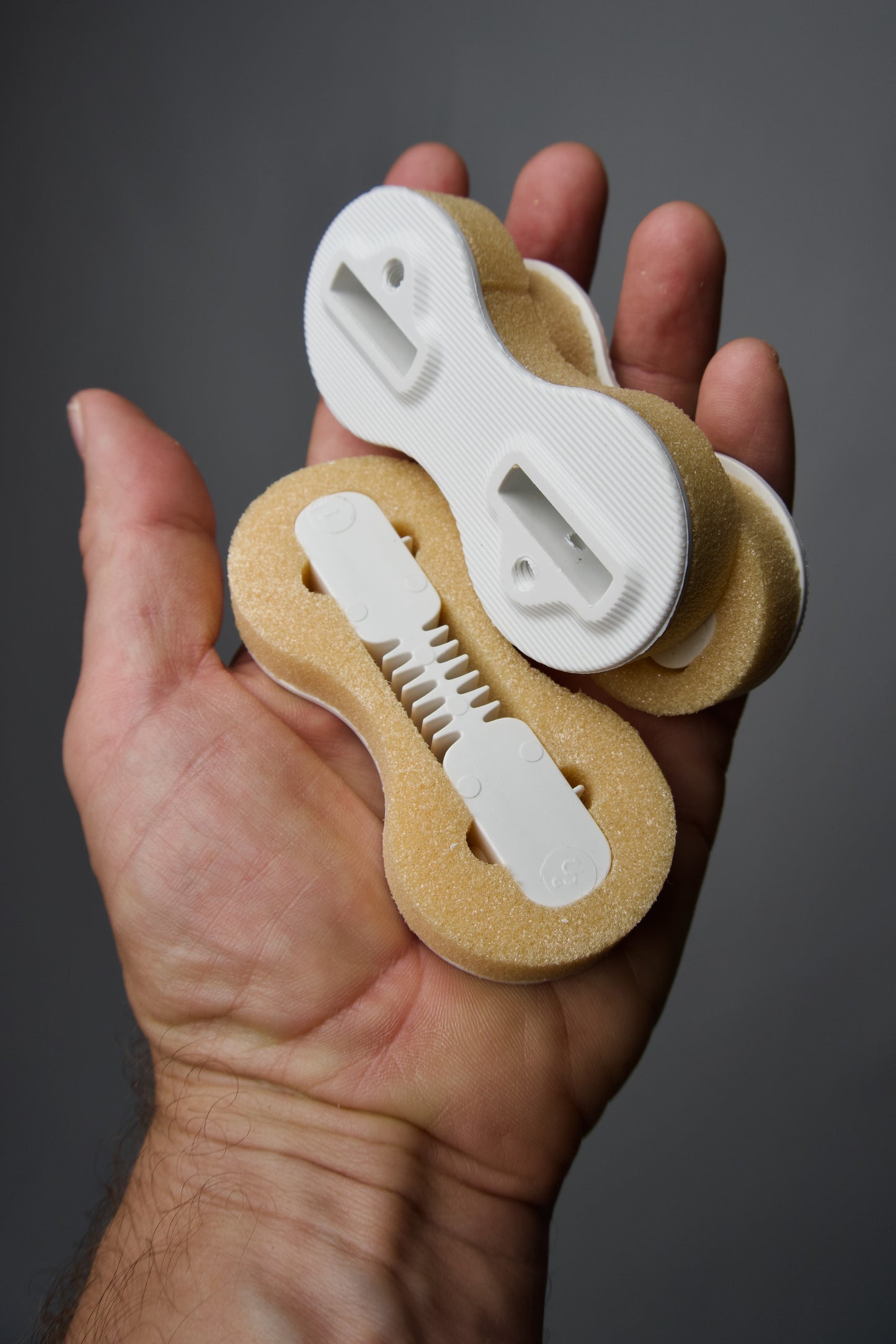 Fin Box FCS I with Foam Insert Set White