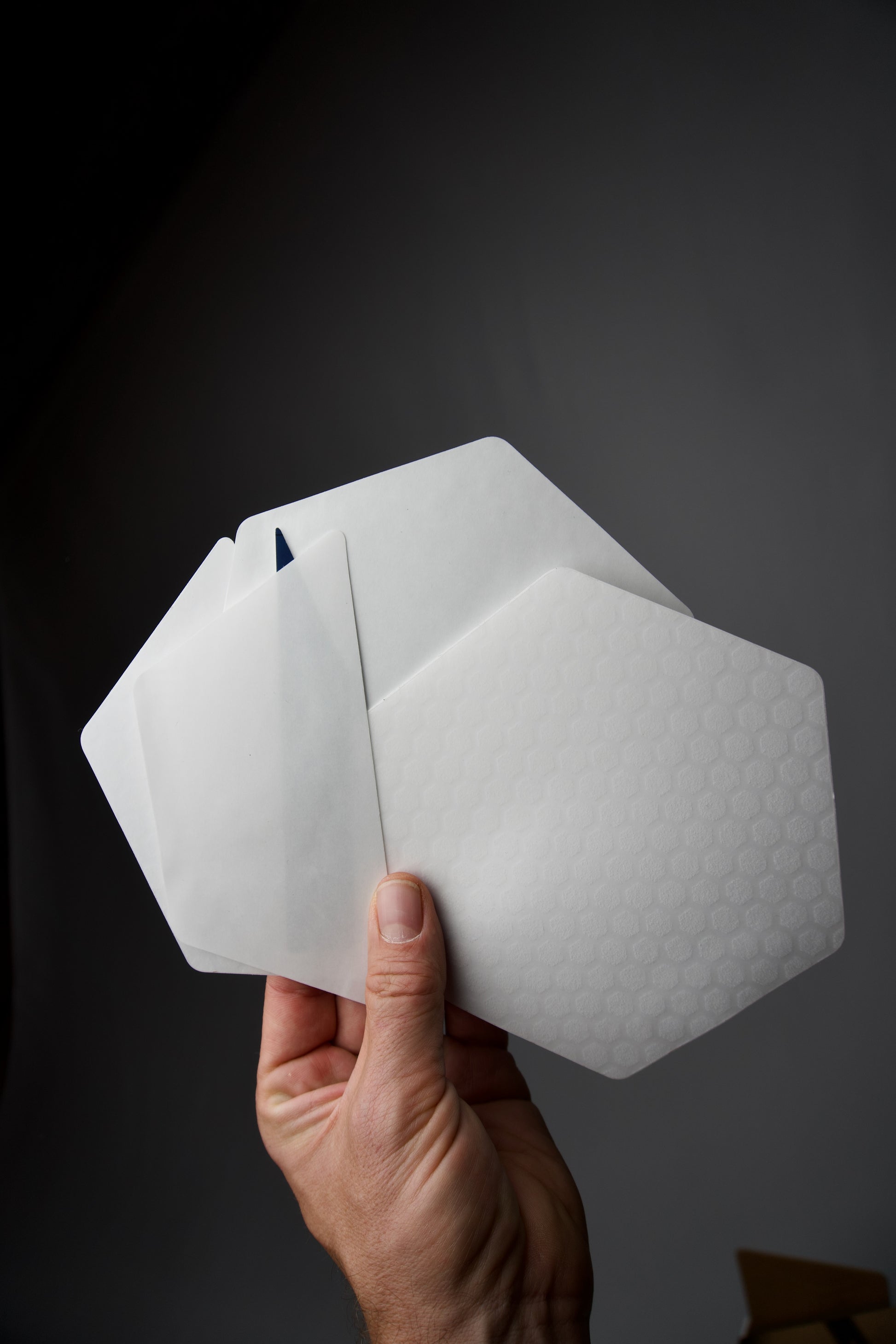 RSPro Hexa Traction Front Pad clear