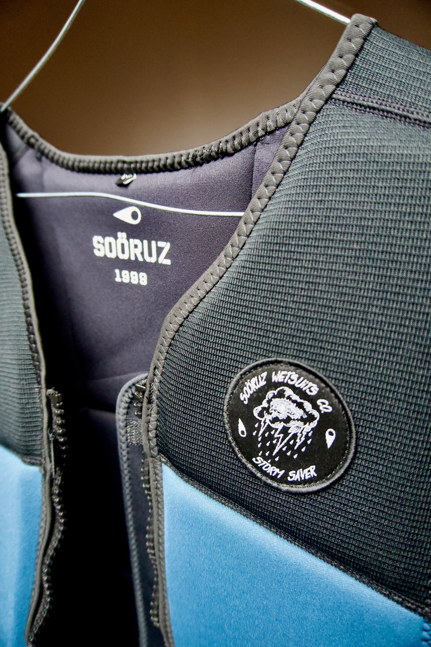NEW Soöruz impaktní vesta do vody na surf a wake, černá