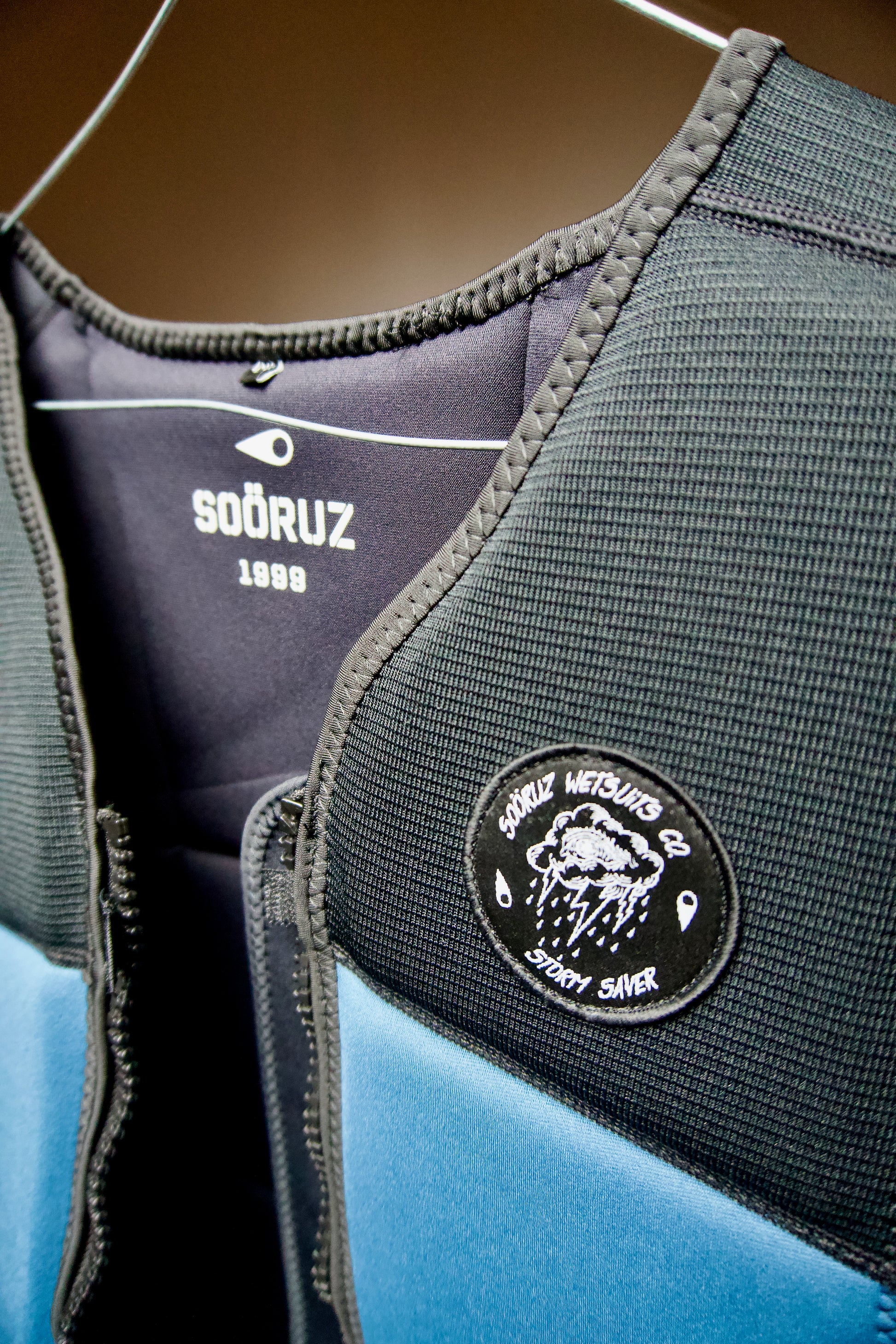 NEW Soöruz impaktní vesta do vody na surf a wake, černá