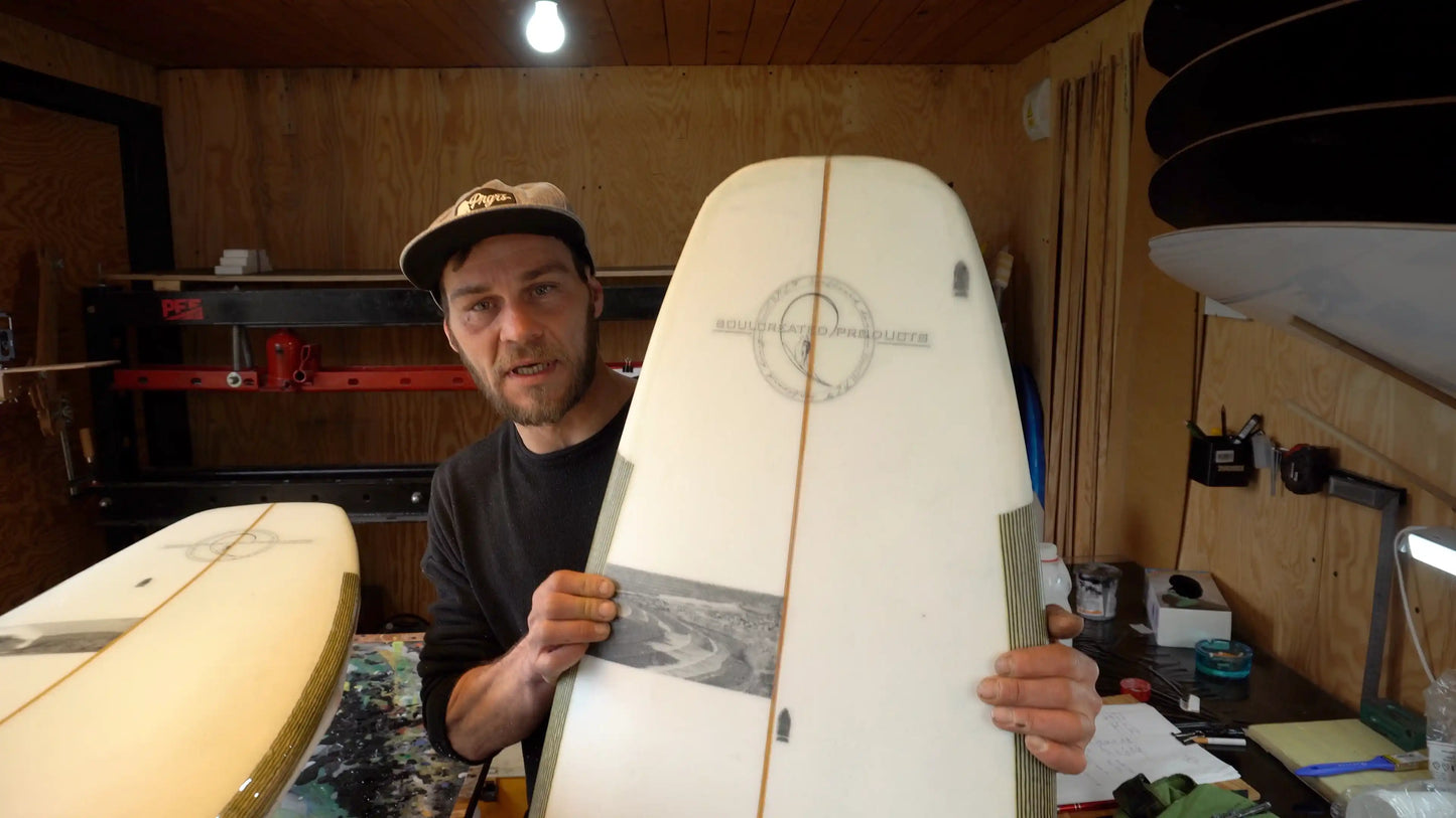 P.E.F. Surfboard Design, custom prkna