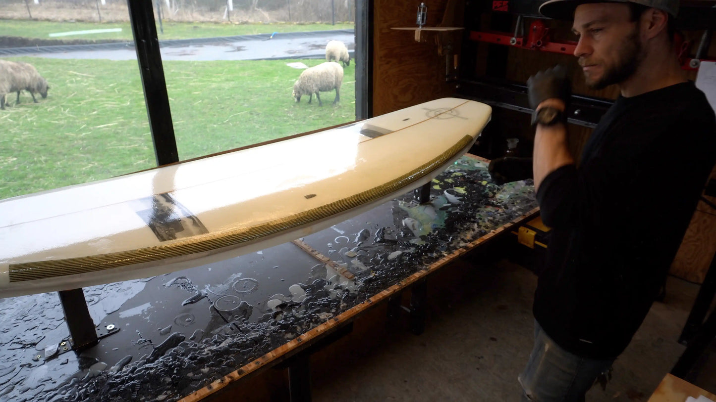 P.E.F. Surfboard Design, custom prkna