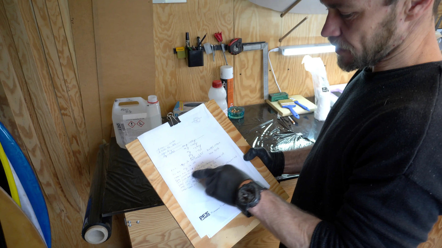 P.E.F. Surfboard Design, custom prkna
