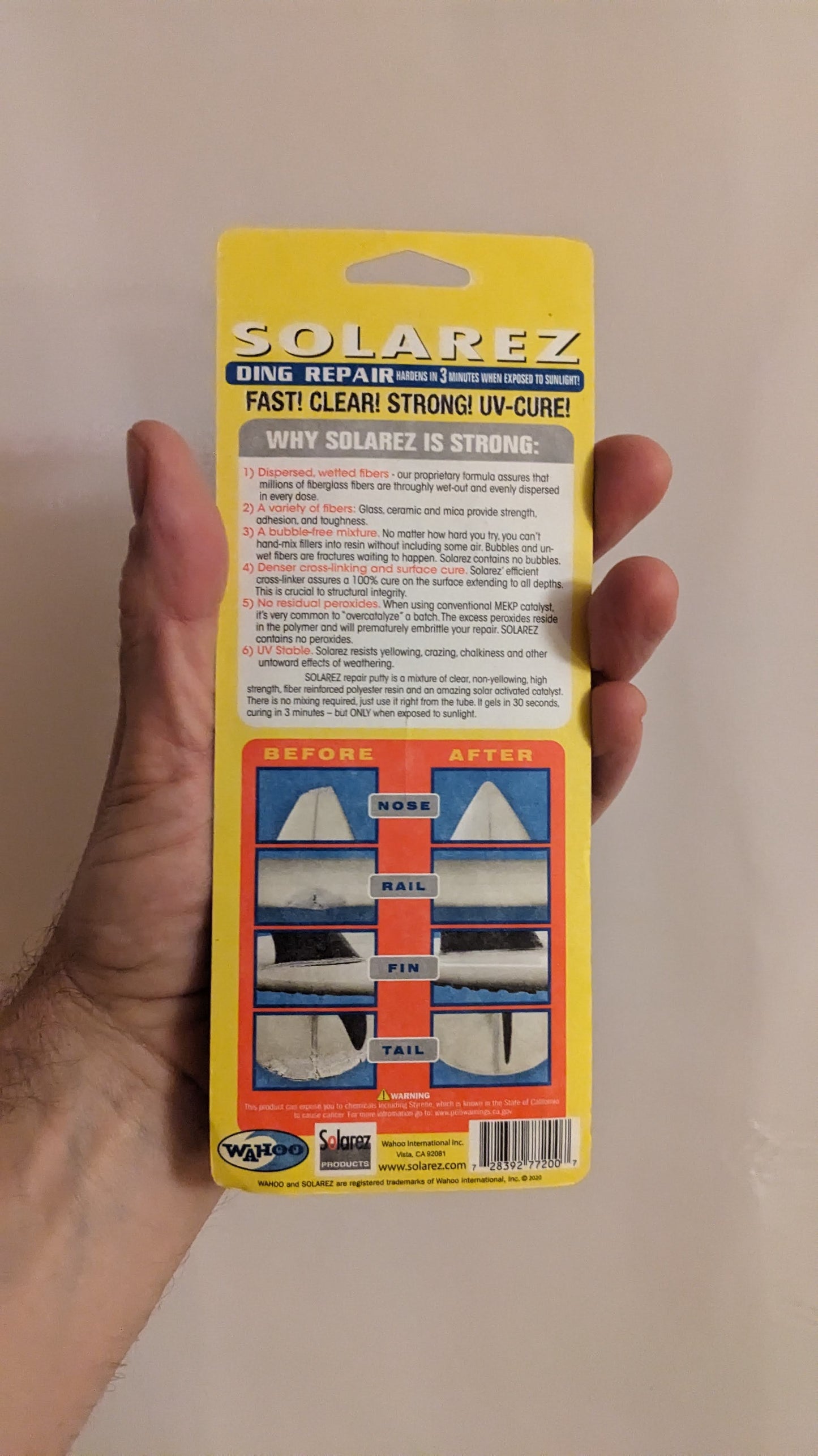 Solarez POLYESTER Oprava Surfu