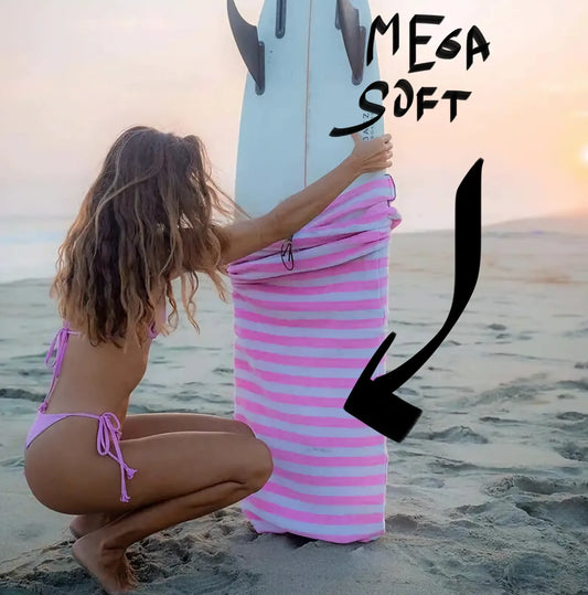Euro Surf Sock 5'9" Pink