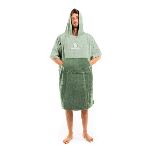 Surflogic Poncho olive and green