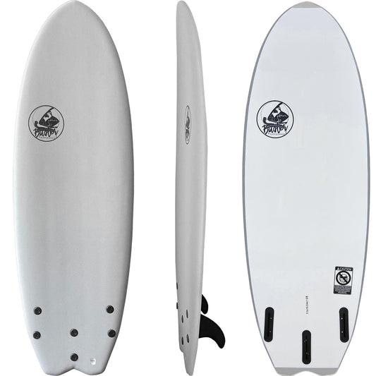 Surfboard Buster 5'0 Space Twin Softboard