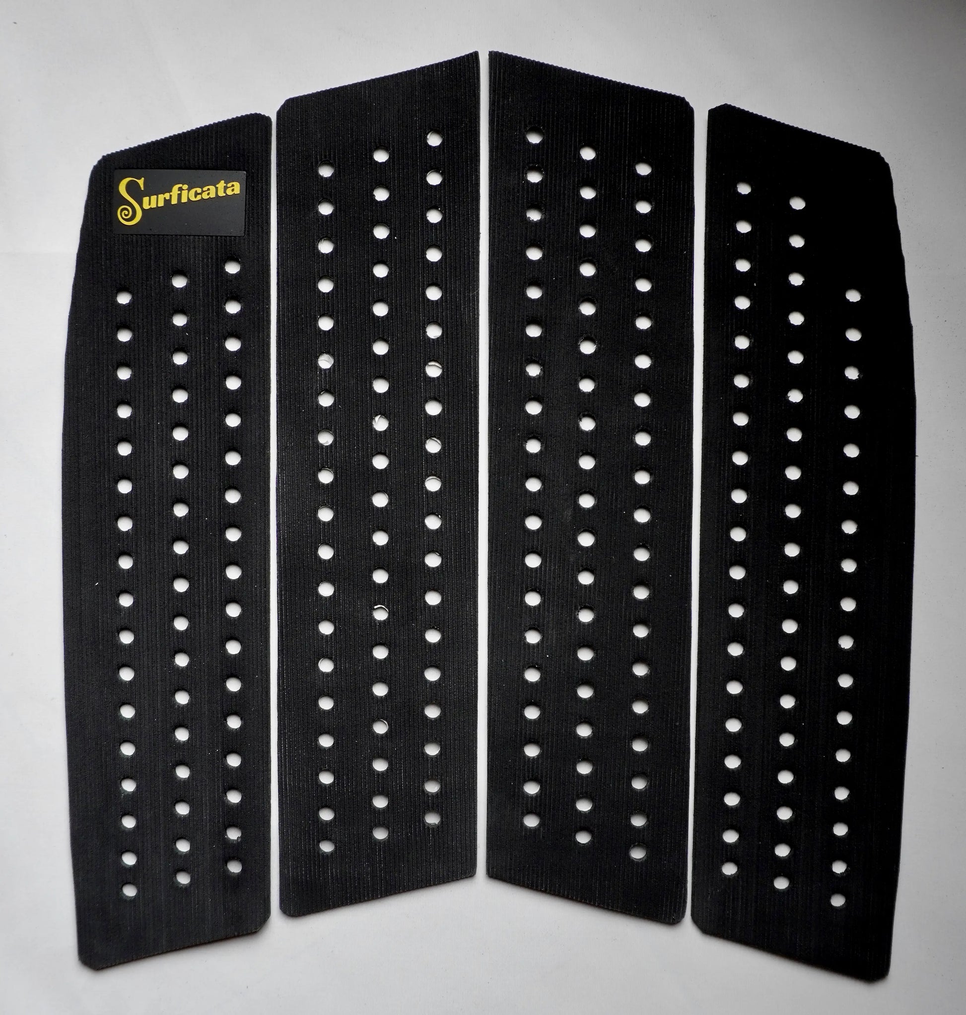 Surficata černý front pad – 4dílný EVA grip na surfboard