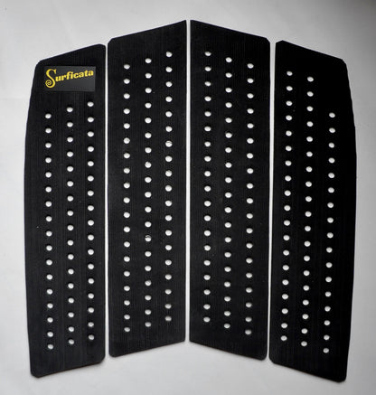 Surficata černý front pad – 4dílný EVA grip na surfboard