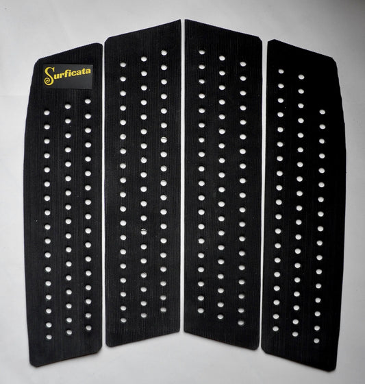 Surficata černý front pad – 4dílný EVA grip na surfboard