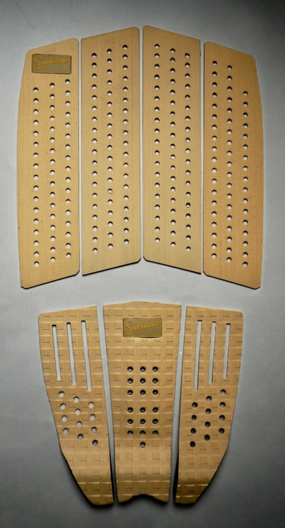 Surficata tail pad s front padem ve vanilkové barvě – ilustrační set