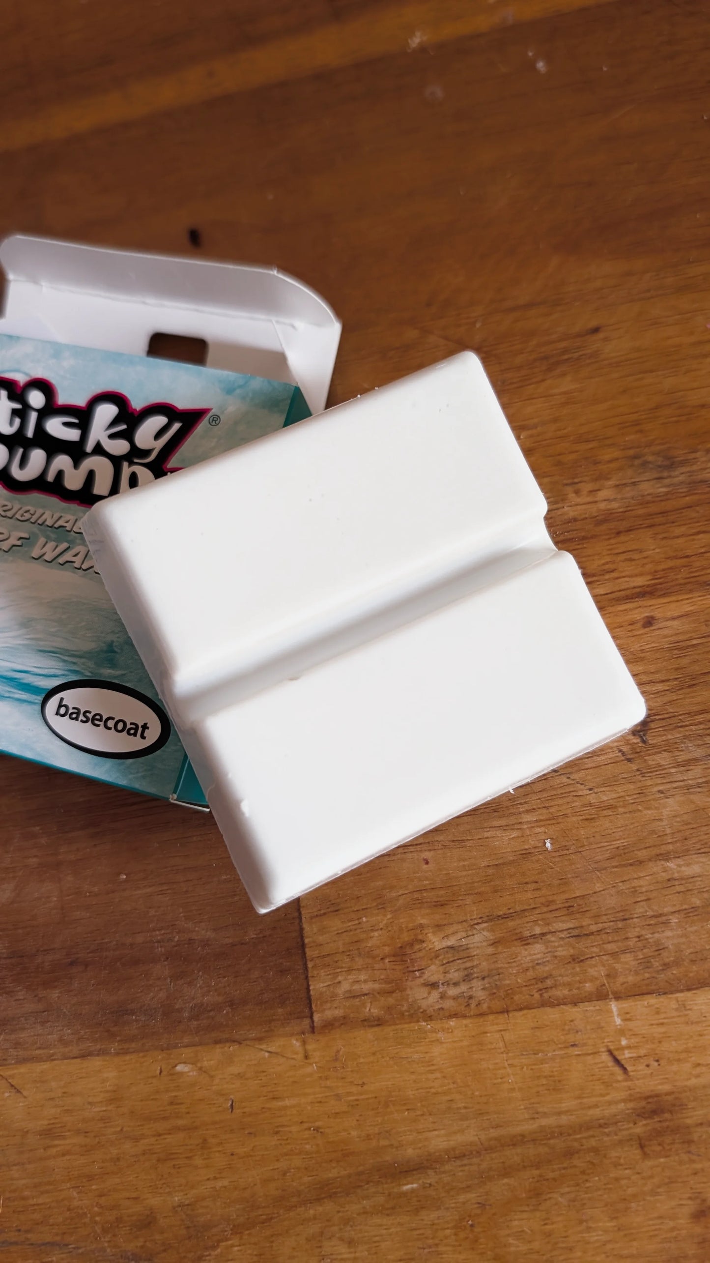Sticky bumps vosk, rozbalená krabička