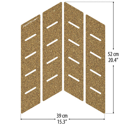 RSPro Cork Front Traction Pad size